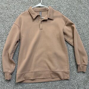Mondetta Tan Fleece Jacket